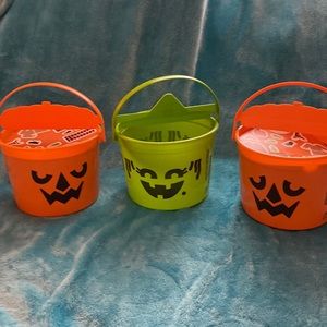 🎃 “2022, 2023, 2024” ~ 5 Total ~ McDonald’s Boo Buckets 🎃